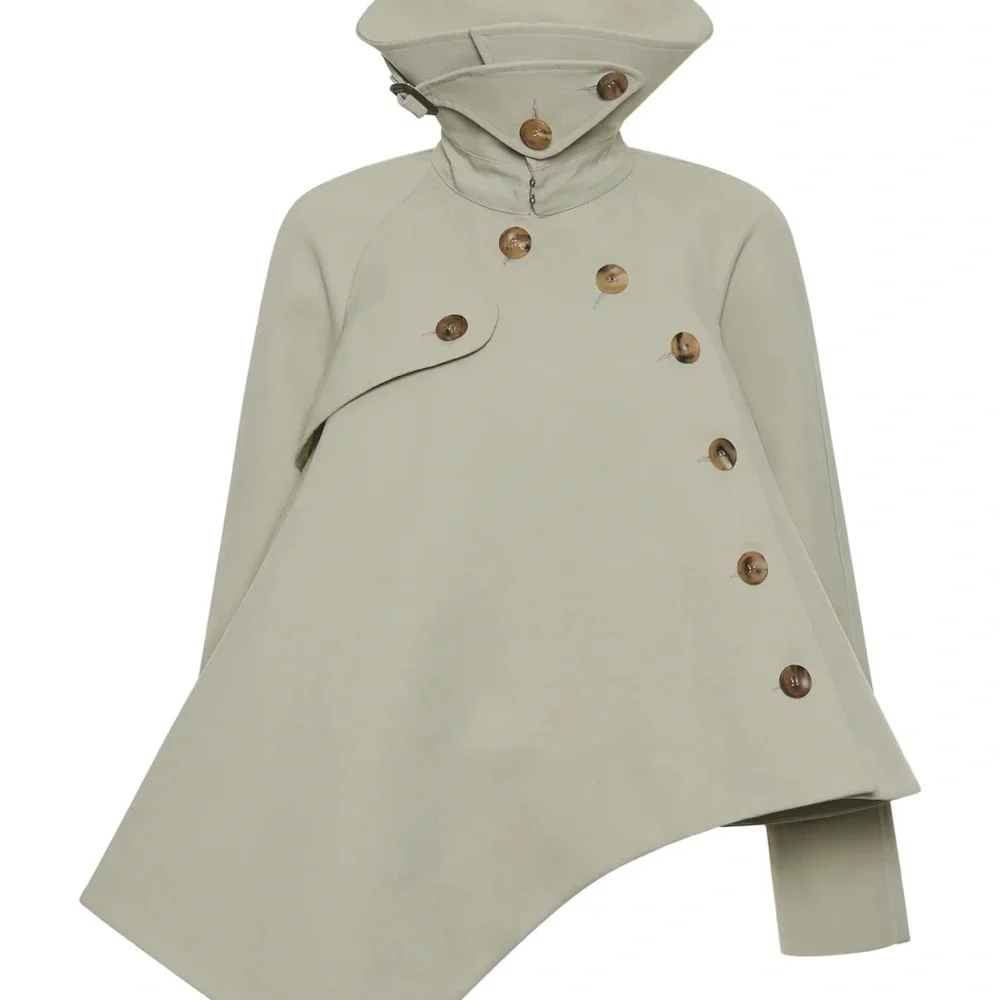 Awake Mode Gabardine Trench Coat - Picture 5 of 14